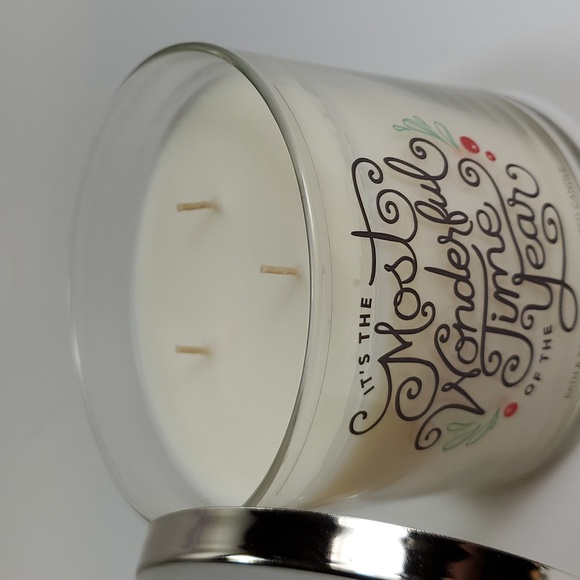 Bath and Body Works "It's the Most Wonderful Time of the Year" Candle - Picture 3 of 4